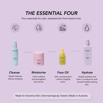 Essential Four Skincare Routine